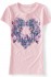 Dámské triko Rose Wreath - Růžová